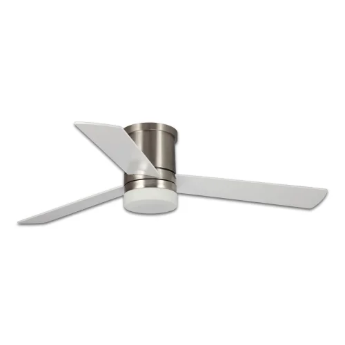 VENTILATEUR DE PLAFOND 18 W RÉGLABLE NICKEL SATINE NAYSA VENTILATEUR DE PLAFOND 18 W RÉGLABLE NICKEL SATINE NAYSA