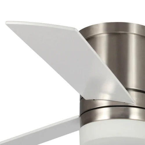 VENTILATEUR DE PLAFOND 18 W RÉGLABLE NICKEL SATINE NAYSA VENTILATEUR DE PLAFOND 18 W RÉGLABLE NICKEL SATINE NAYSA