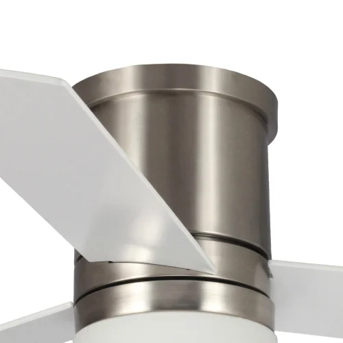 VENTILATEUR DE PLAFOND 18 W RÉGLABLE NICKEL SATINE NAYSA VENTILATEUR DE PLAFOND 18 W RÉGLABLE NICKEL SATINE NAYSA
