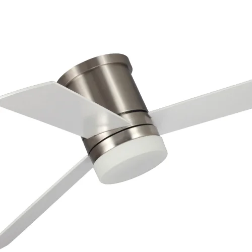 VENTILATEUR DE PLAFOND 18 W RÉGLABLE NICKEL SATINE NAYSA VENTILATEUR DE PLAFOND 18 W RÉGLABLE NICKEL SATINE NAYSA