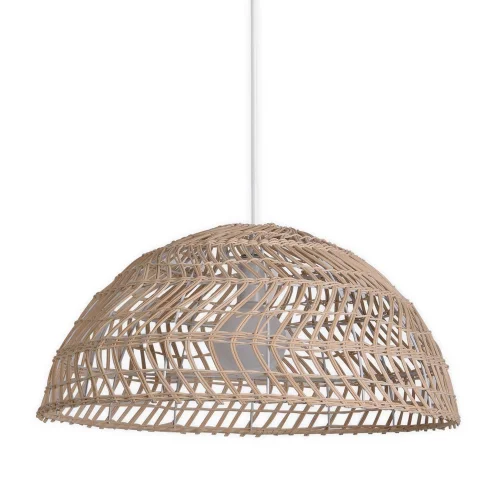 SUSPENSION EN ROTIN GRAND E27 WIKOLIA