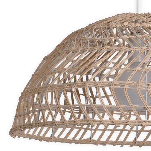 SUSPENSION EN ROTIN GRAND E27 WIKOLIA
