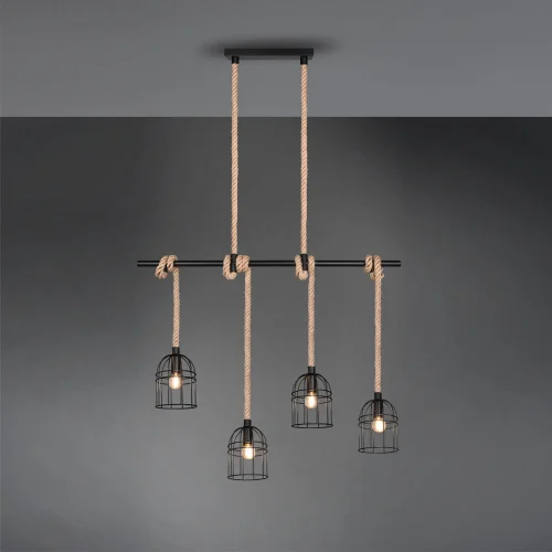 LAMPE DE PLAFOND 4 LUMIÈRES 4 LUCES E14 150 CM NAKIA