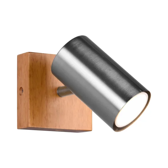 SPOT GRAFTON 1 LUMIÈRE BRUN CLAIR NICKEL MAT 2