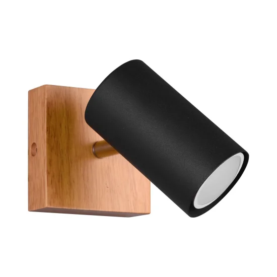 SPOT GRAFTON 1 LUMIÈRE MARRON CLAIR NOIR 2
