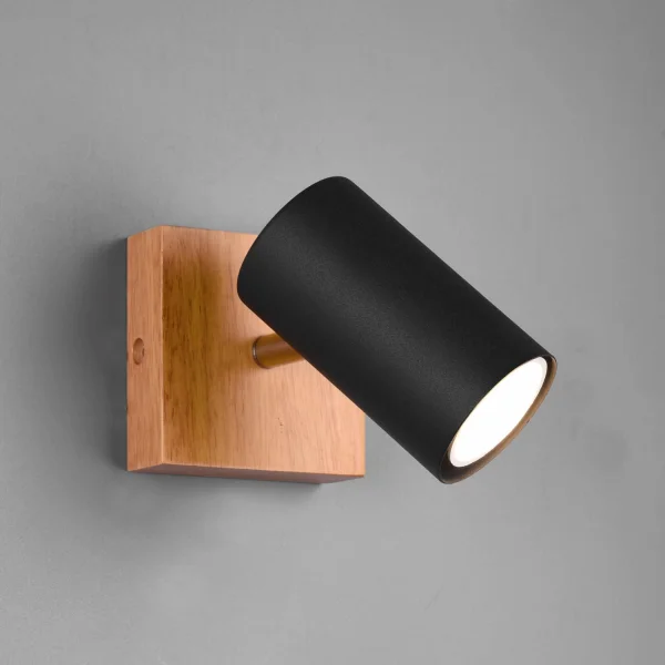 SPOT GRAFTON 1 LUMIÈRE MARRON CLAIR NOIR SPOT GRAFTON 1 LUMIÈRE MARRON CLAIR NOIR