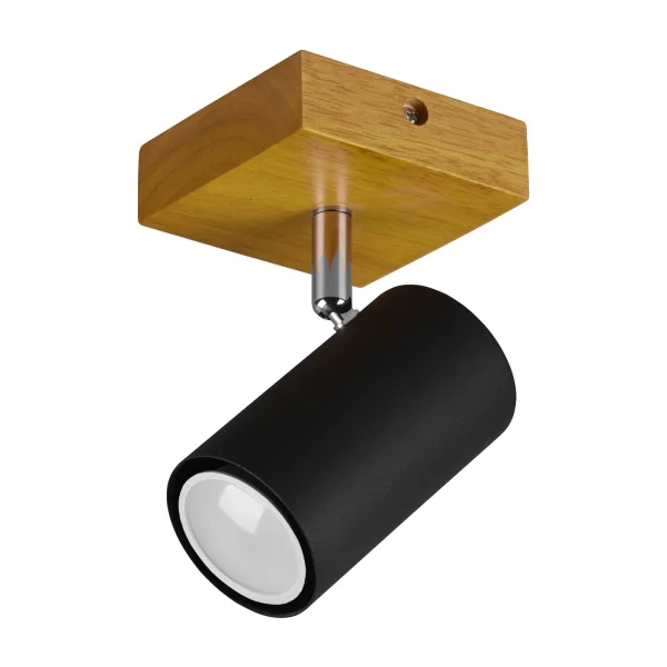 SPOT GRAFTON 1 LUMIÈRE MARRON CLAIR NOIR SPOT GRAFTON 1 LUMIÈRE MARRON CLAIR NOIR