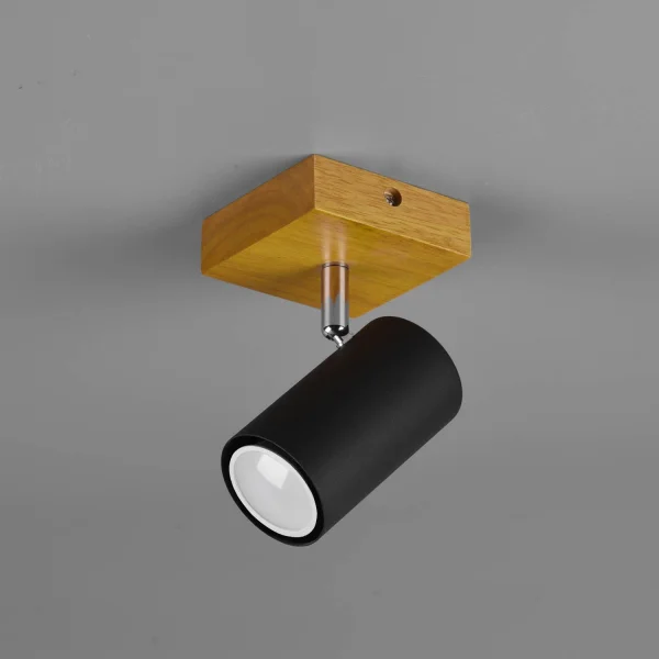 SPOT GRAFTON 1 LUMIÈRE MARRON CLAIR NOIR SPOT GRAFTON 1 LUMIÈRE MARRON CLAIR NOIR