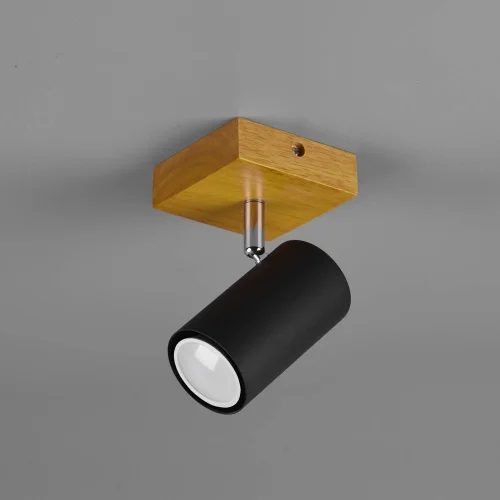 SPOT GRAFTON 1 LUMIÈRE MARRON CLAIR NOIR SPOT GRAFTON 1 LUMIÈRE MARRON CLAIR NOIR