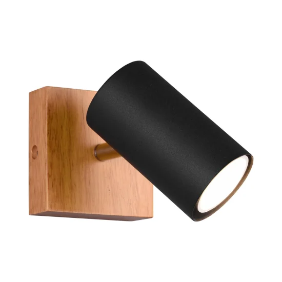 SPOT GRAFTON 1 LUMIÈRE MARRON CLAIR NOIR