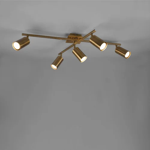 PLAFÓN DE TECHO GRAFTON LATÓN ANTIGUO