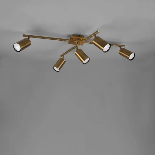 PLAFÓN DE TECHO GRAFTON LATÓN ANTIGUO