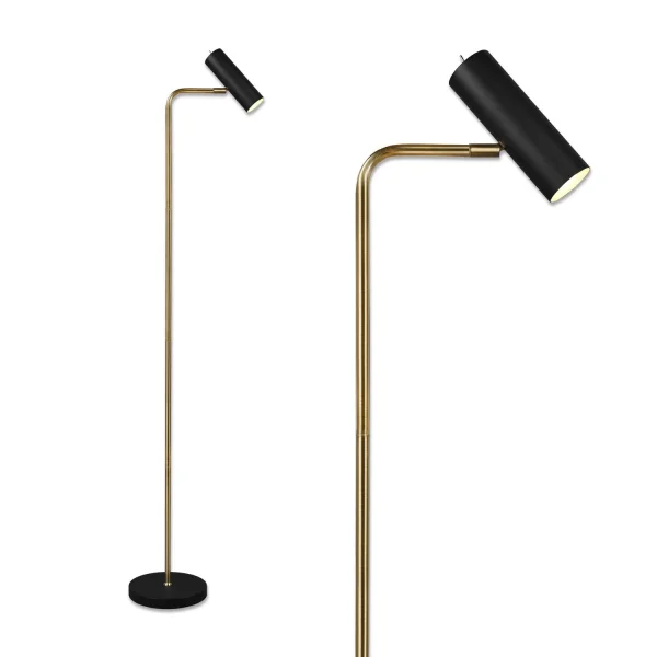 LÁMPARA DE PIE GRAFTON BRONCE MATE