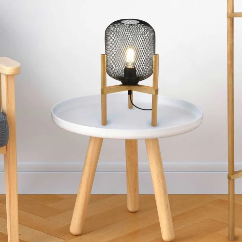 LÁMPARA DE MESA E27 BECCA