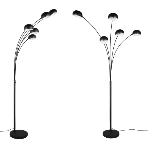 LAMPADAIRE 5 LUMIÈRES NOIR E14 JULIANA LAMPADAIRE 5 LUMIÈRES NOIR E14 JULIANA