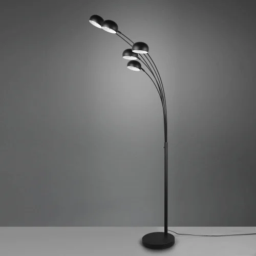 LAMPADAIRE 5 LUMIÈRES NOIR E14 JULIANA LAMPADAIRE 5 LUMIÈRES NOIR E14 JULIANA