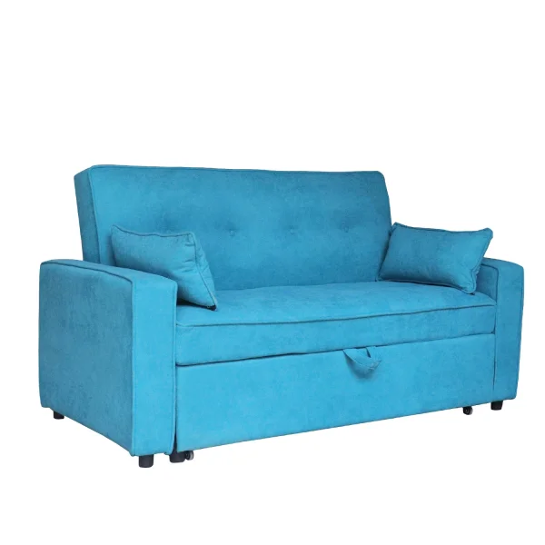 SOFÁ CAMA AZUL LEXIE