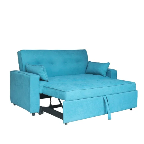 SOFÁ CAMA AZUL LEXIE