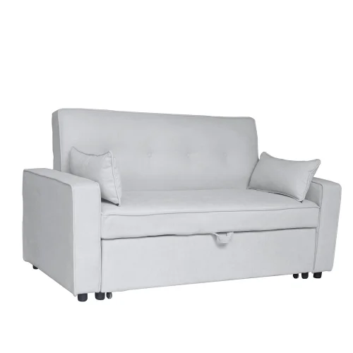 SOFÁ CAMA GRIS CLARO LEXIE