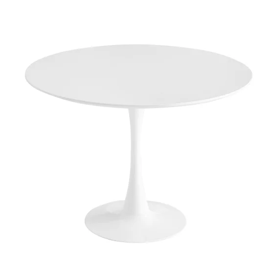 TABLE SAN ANTONI Ø120 CM BLANC