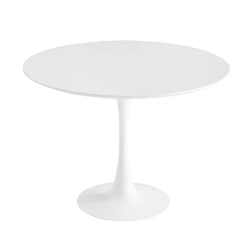 TABLE SAN ANTONI Ø120 CM BLANC