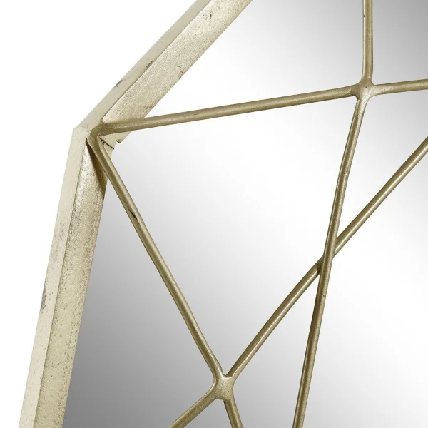 MIROIR FER DORÉ MAT IZAN