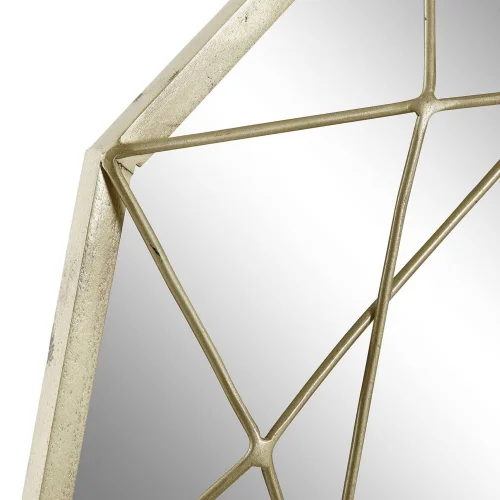 MIROIR FER DORÉ MAT IZAN