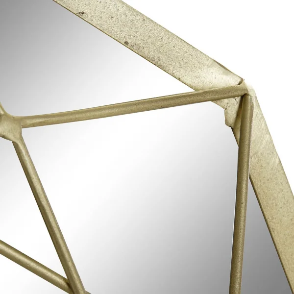 MIROIR FER DORÉ MAT IZAN