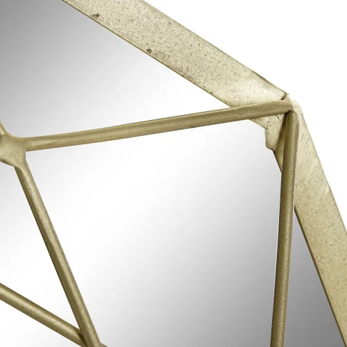 MIROIR FER DORÉ MAT IZAN