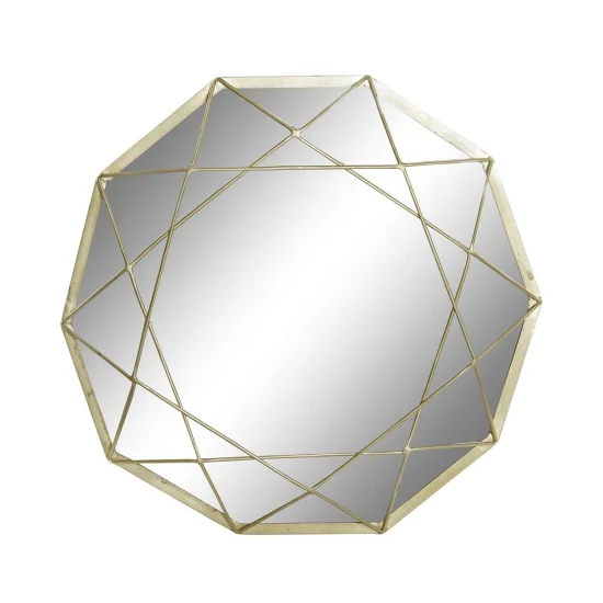 MIROIR FER DORÉ MAT IZAN