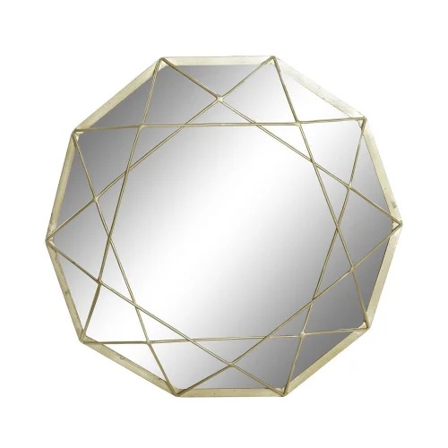 MIROIR FER DORÉ MAT IZAN