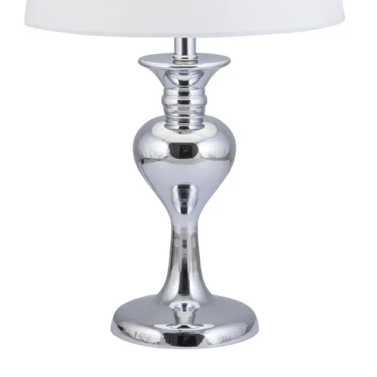 LAMPE DE TABLE CHROMÉE E27 CONSTANZA 2