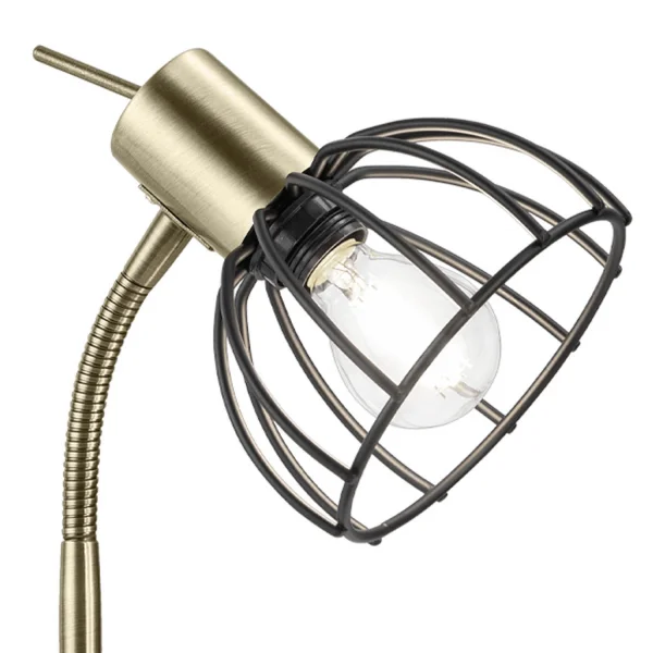 LAMPE DE TABLE NOIR MAT GABRIELLE