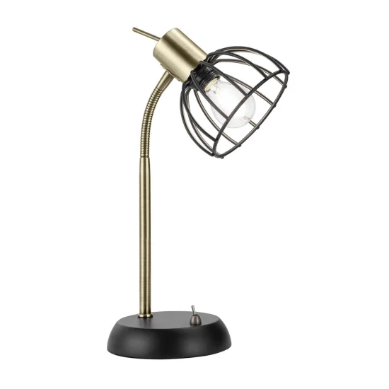 LAMPE DE TABLE NOIR MAT GABRIELLE 2