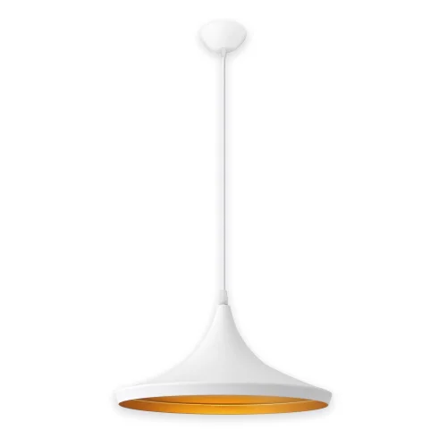LÁMPARA DE TECHO ACERO BLANCA Ø 36 CM ODELL