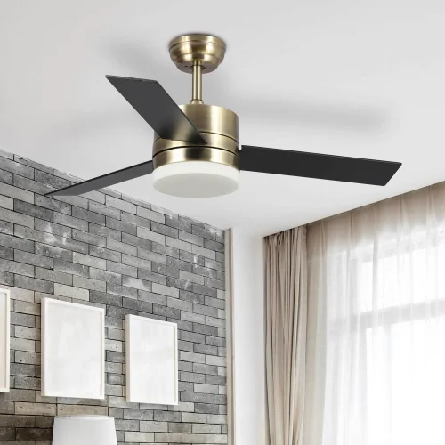 VENTILATEUR DE PLAFOND LED LORENZO 16W CUIR VENTILATEUR DE PLAFOND LED LORENZO 16W CUIR