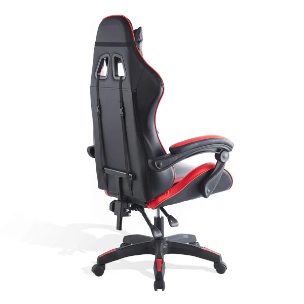 SILLA DE ESCRITORIO GAMING ROJA PHANTOM
