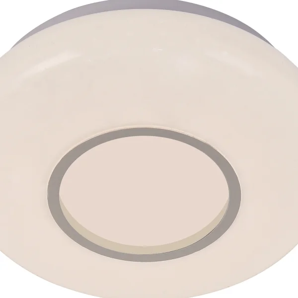 PLAFONNIER LED AMAPOLA 12 W 4000K CHROME WHITE MATT