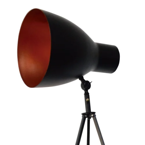 LAMPADAIRE ACIER NOIR HUDSON