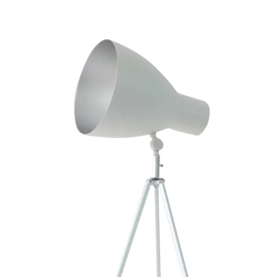 LAMPADAIRE ACIER BLANC HUDSON 2