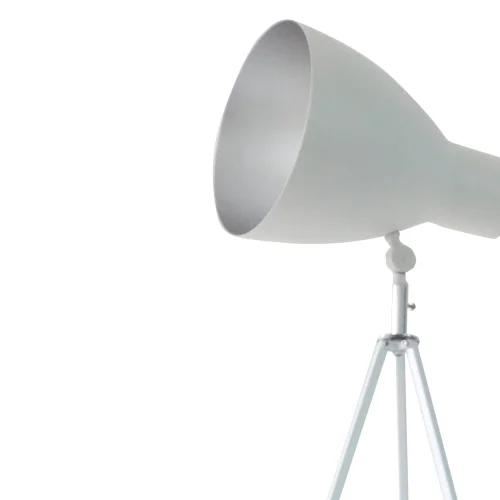 LAMPADAIRE ACIER BLANC HUDSON