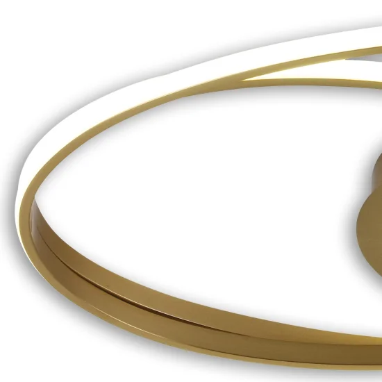 PLAFONNIER LED ALETHIA 54W RÉGLABLE OR 2