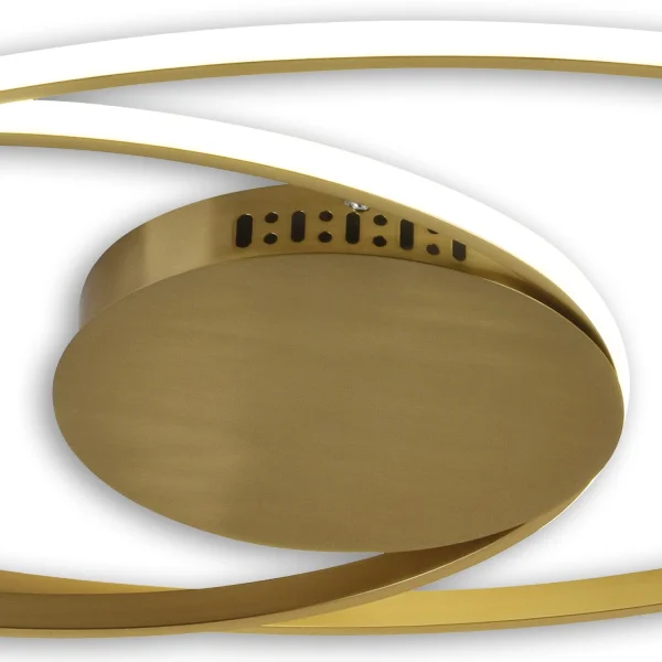 PLAFONNIER LED ALETHIA 54W RÉGLABLE OR