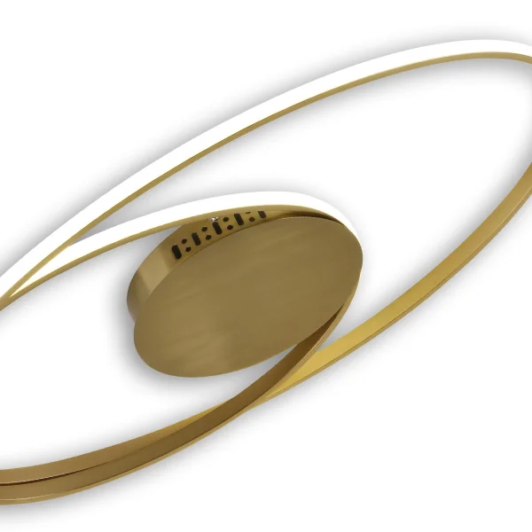 PLAFONNIER LED ALETHIA 54W RÉGLABLE OR