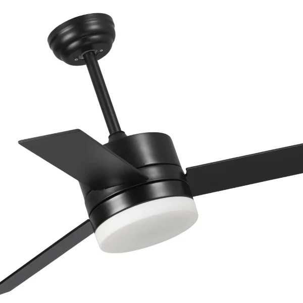 VENTILATEUR DE PLAFOND LED LORENZO 16W NOIR