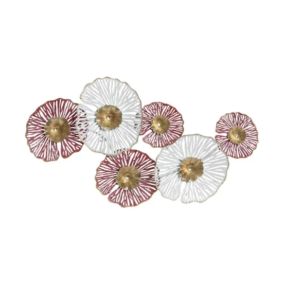 DÉCORATION MURALE EN MÉTAL CERCLES SELENA