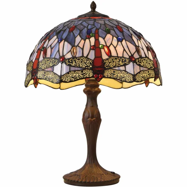 Lampe Tiffany Lampe de table Libellules