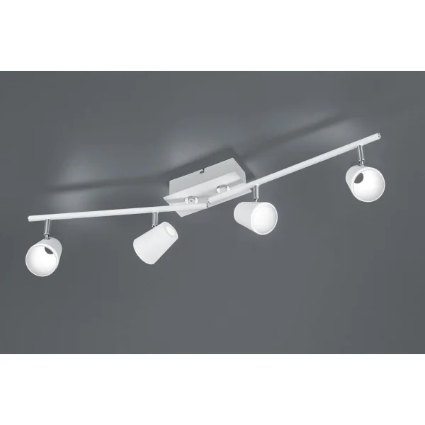 PROJECTEUR 4 LUMIÈRES BLANCHES DE CLEON 6W 3000K