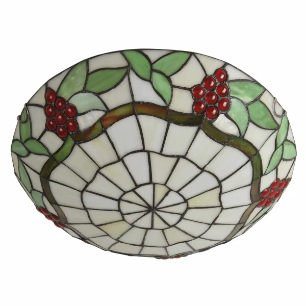 PLAFONNIER LED 24 W 4000K 40 CM TIFFANY GRAPE PLAFONNIER LED 24 W 4000K 40 CM TIFFANY GRAPE