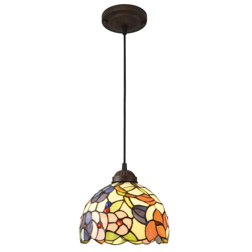 SUSPENSION 1 LUMIÈRE 20 CM TIFFANY FLOWERS